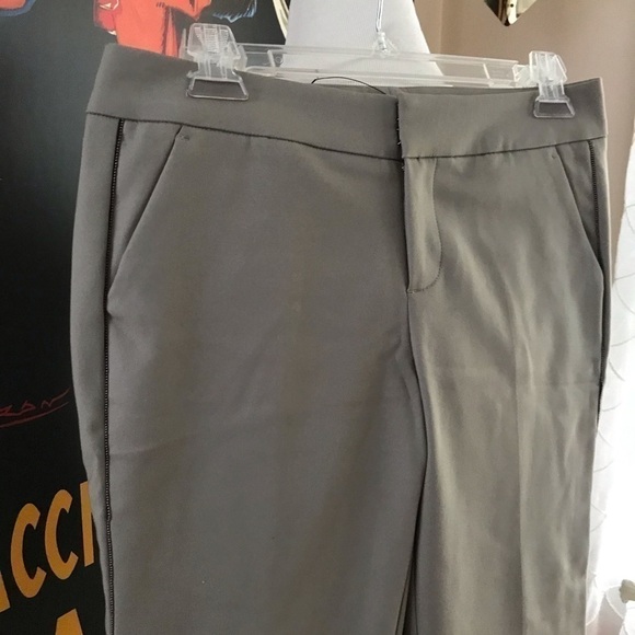 Ecru Khaki Thompson Straight Leg Trouser Size 2 - Picture 4 of 12